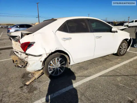 2019 Toyota Corolla Xle VIN 5YFBURHE4KP902094 фото 3