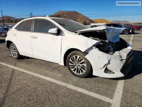2019 Toyota Corolla Xle VIN 5YFBURHE4KP902094 фото 4