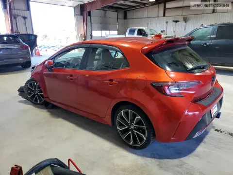 2019 Toyota Corolla Hatchback Xse VIN JTNK4RBE4K3034045 фото 2