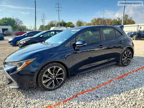 JTNK4RBE8K3053813 — 2019 Toyota Corolla, Град, фото до ремонта