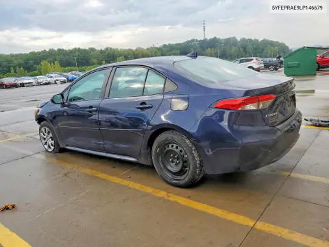 2020 Toyota Corolla Le VIN 5YFEPRAE9LP146679 фото 2