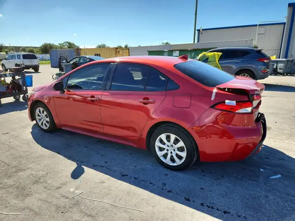 JTDEPRAEXLJ091678 — 2020 Toyota Corolla, фото 2 с аукциона Copart 01.10.2026, Задняя часть