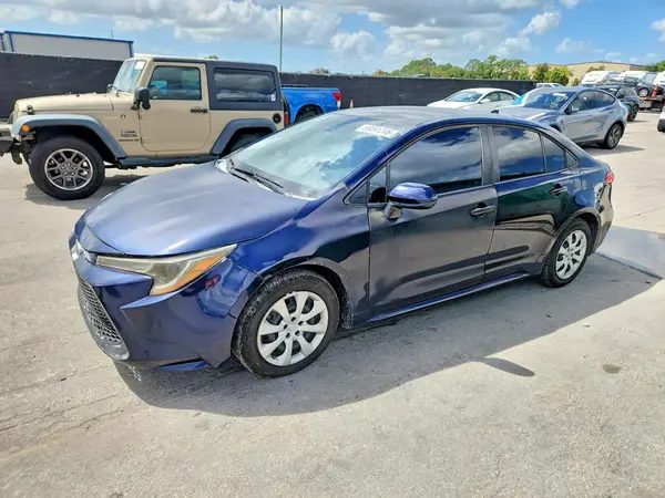 5YFEPRAE6LP083704 — 2020 Toyota Corolla, Боковая часть (Side), фото до ремонта