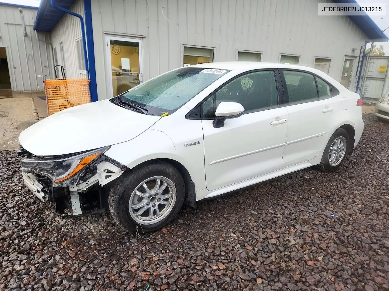 2020 Toyota Corolla Le VIN JTDEBRBE2LJ013215 фото 1