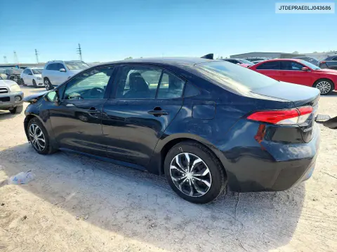 2020 Toyota Corolla Le VIN JTDEPRAE0LJ043686 фото 2