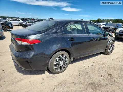 2020 Toyota Corolla Le VIN JTDEPRAE0LJ043686 фото 3