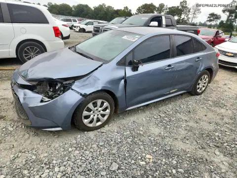 2020 Toyota Corolla Le VIN 5YFEPRAE2LP086812 фото 1