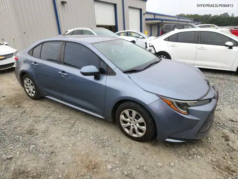 2020 Toyota Corolla Le VIN 5YFEPRAE2LP086812 фото 4