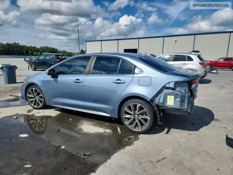 2020 Toyota Corolla Se VIN 5YFS4RCE5LP032705 фото 2