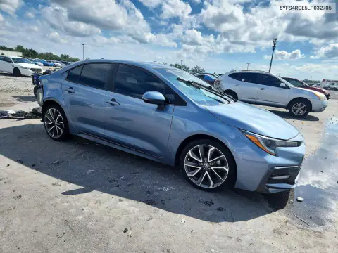 2020 Toyota Corolla Se VIN 5YFS4RCE5LP032705 фото 4