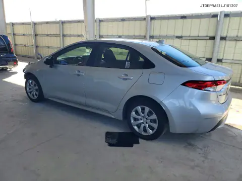 2020 Toyota Corolla Le VIN JTDEPRAE1LJ101207 фото 2