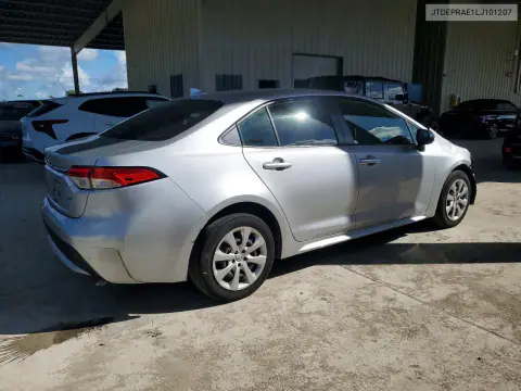 2020 Toyota Corolla Le VIN JTDEPRAE1LJ101207 фото 3