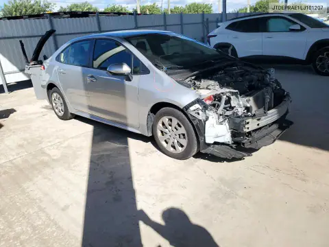 2020 Toyota Corolla Le VIN JTDEPRAE1LJ101207 фото 4