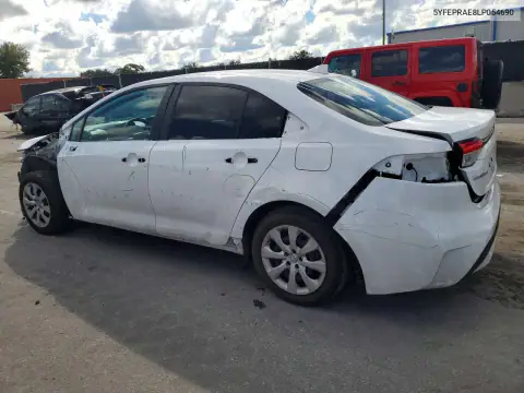 5YFEPRAE8LP054690 — 2020 Toyota Corolla, фото 2 с аукциона Copart, Передняя часть