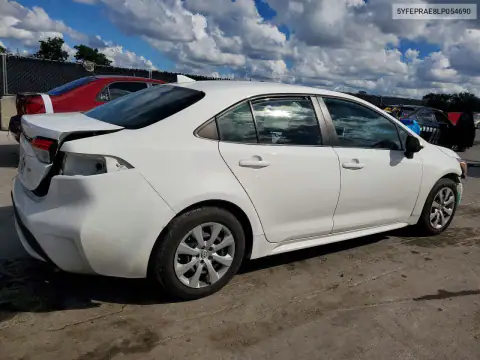 5YFEPRAE8LP054690 — 2020 Toyota Corolla, фото 3 с аукциона Copart, Передняя часть