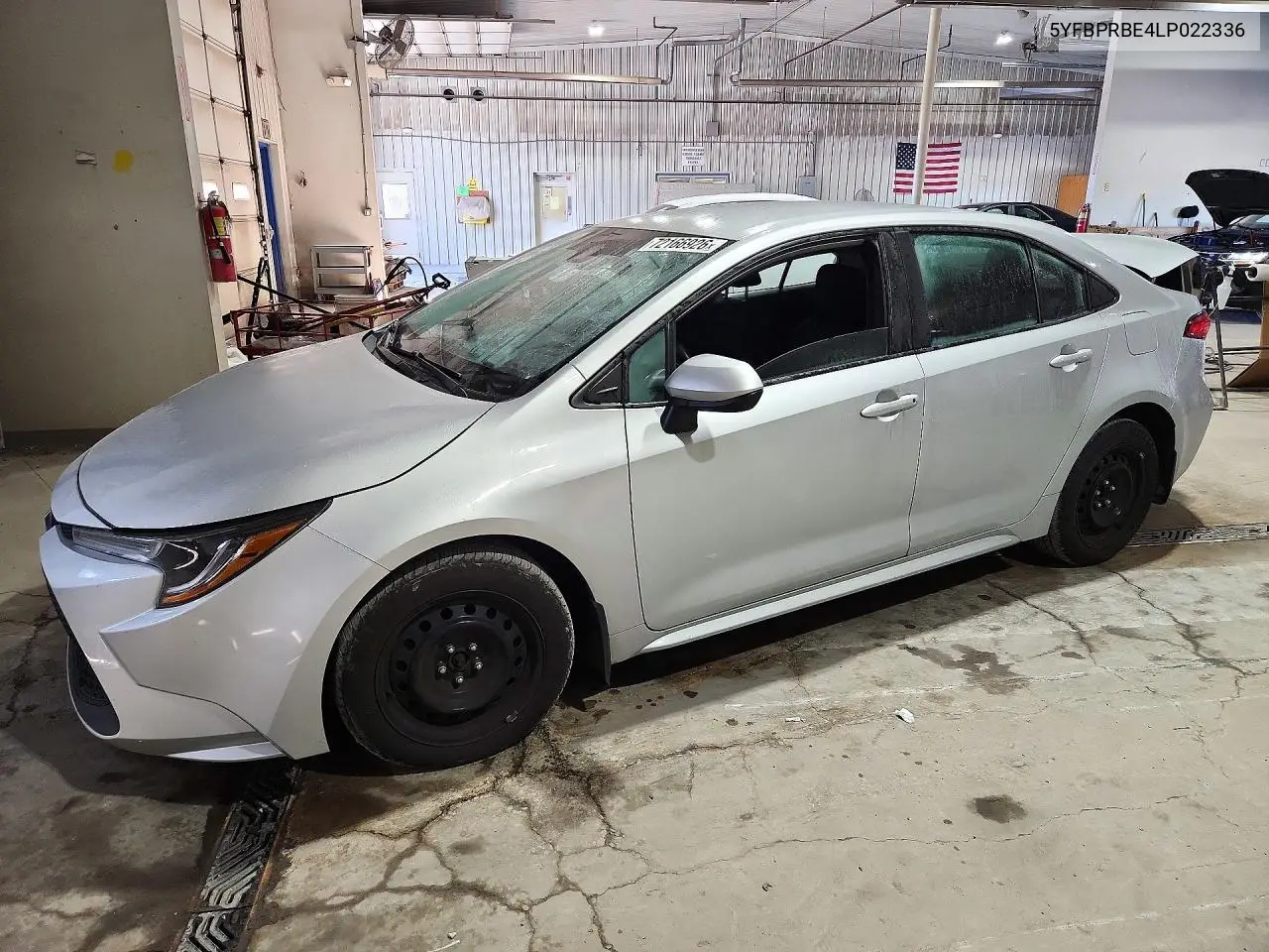 2020 Toyota Corolla Le VIN 5YFBPRBE4LP022336 фото 1