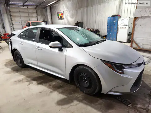 2020 Toyota Corolla Le VIN 5YFBPRBE4LP022336 фото 4