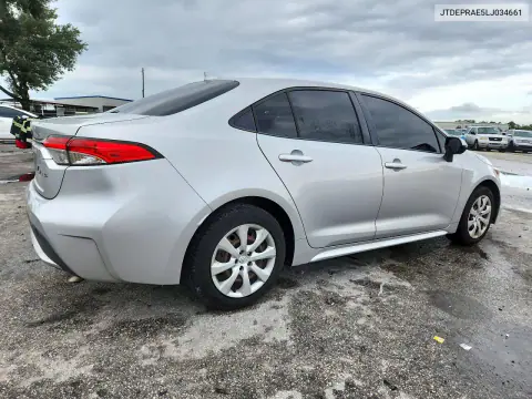 2020 Toyota Corolla Le VIN JTDEPRAE5LJ034661 фото 3