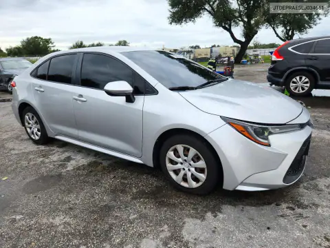 2020 Toyota Corolla Le VIN JTDEPRAE5LJ034661 фото 4