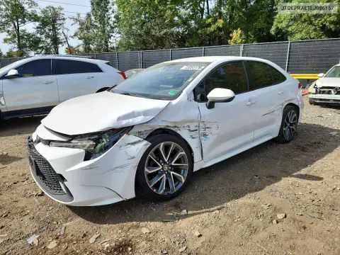 JTDEPRAE1LJ086157 — 2020 Toyota Corolla, Передняя часть, фото до ремонта