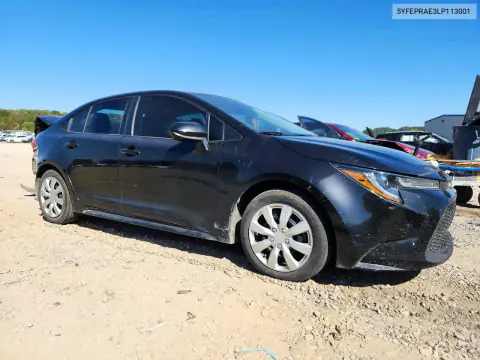 2020 Toyota Corolla Le VIN 5YFEPRAE3LP113001 фото 4