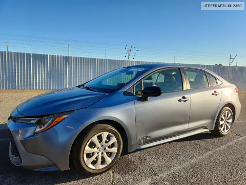 JTDEPRAE2LJ012360 — 2020 Toyota Corolla, Сторона, фото до ремонта