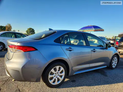 2020 Toyota Corolla Le VIN JTDEPRAE2LJ012360 фото 3