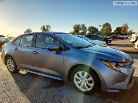 2020 Toyota Corolla Le VIN JTDEPRAE2LJ012360 фото 4