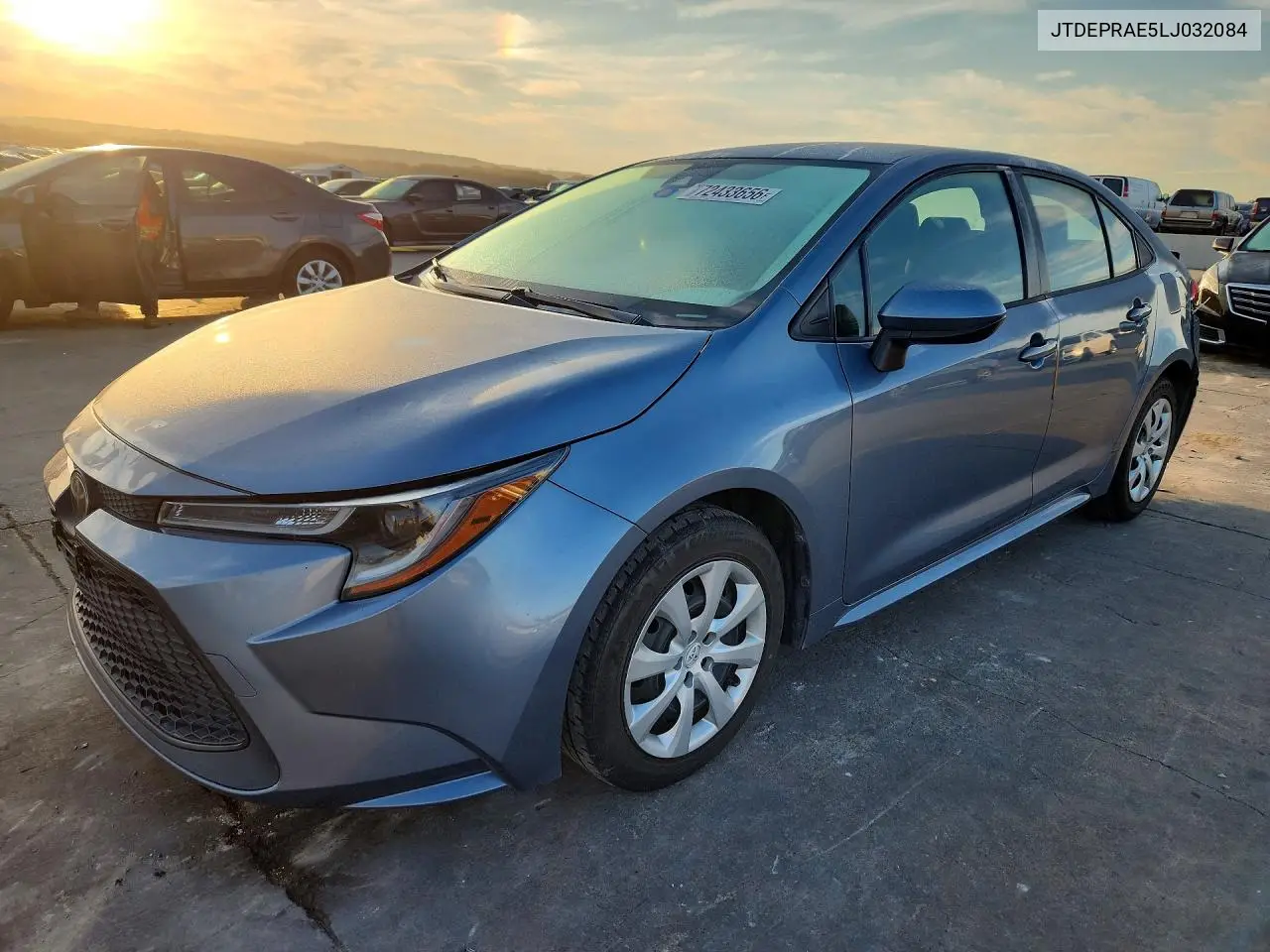 2020 Toyota Corolla Le VIN JTDEPRAE5LJ032084 фото 1