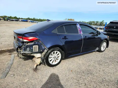 2020 Toyota Corolla Le VIN 5YFHPRAE4LP009307 фото 3