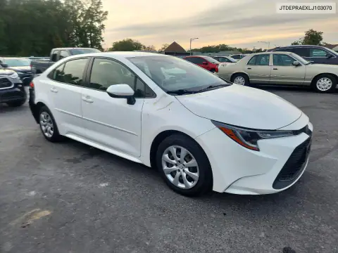JTDEPRAEXLJ103070 — 2020 Toyota Corolla, фото 4 с аукциона Copart 29.10.2026, Задняя часть