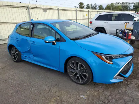 2020 Toyota Corolla Xse VIN JTNC4RBEXL3089847 фото 4