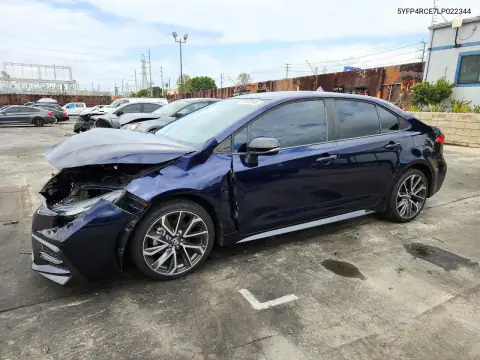5YFP4RCE7LP022344 — 2020 Toyota Corolla, Передняя часть, фото до ремонта