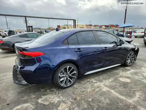 5YFP4RCE7LP022344 — 2020 Toyota Corolla, фото 3 с аукциона Copart, Передняя часть