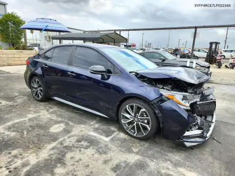 5YFP4RCE7LP022344 — 2020 Toyota Corolla, фото 4 с аукциона Copart, Передняя часть