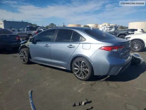 2021 Toyota Corolla Se VIN JTDS4MCE5MJ056608 фото 2