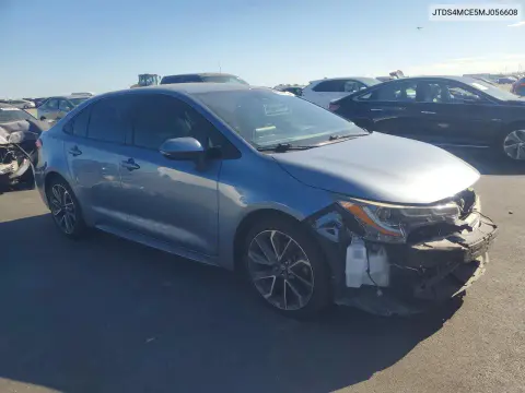 2021 Toyota Corolla Se VIN JTDS4MCE5MJ056608 фото 4