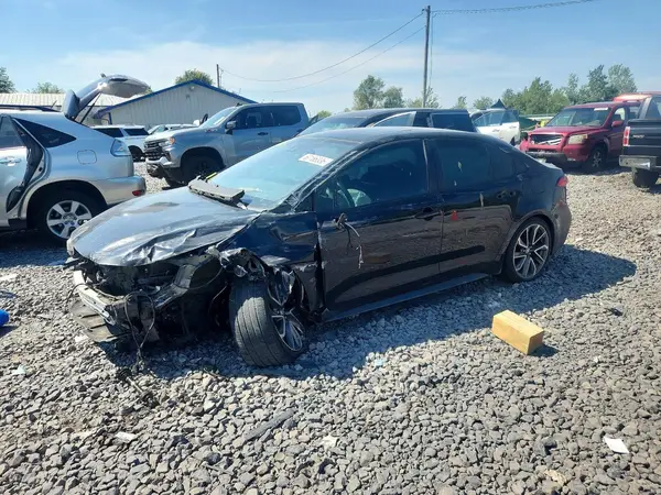 5YFP4MCE7MP081916 — 2021 Toyota Corolla, Передняя часть (Front End), фото до ремонта