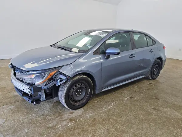 5YFEPMAE6MP243858 — 2021 Toyota Corolla, Передняя часть (Front End), фото до ремонта