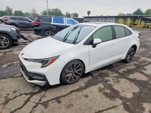 JTDT4MCE7MJ074600 — 2021 Toyota Corolla, Подтопление (Water/Flood), фото до ремонта