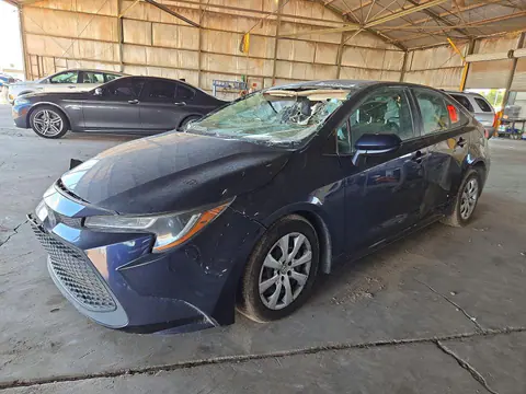 5YFEPMAE7MP175456 — 2021 Toyota Corolla, Передняя часть (Front End), фото до ремонта
