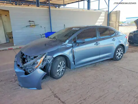 2021 Toyota Corolla Le VIN JTDEAMDE6MJ025405 фото 1