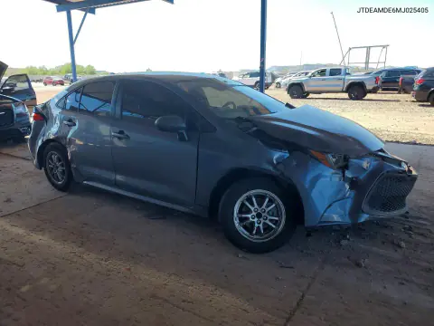 2021 Toyota Corolla Le VIN JTDEAMDE6MJ025405 фото 4