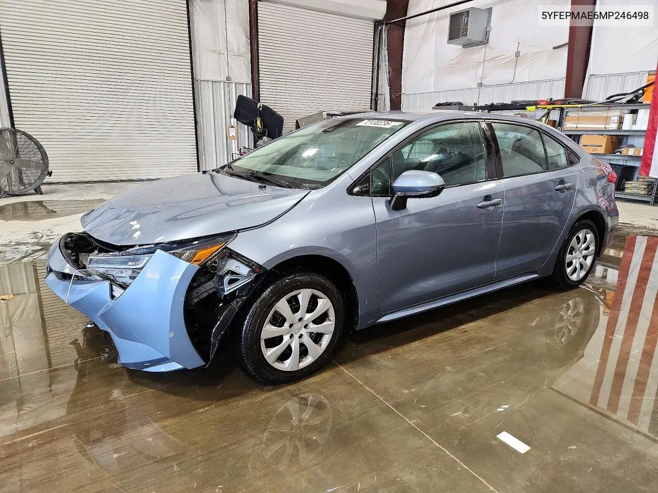 2021 Toyota Corolla Le VIN 5YFEPMAE6MP246498 фото 1