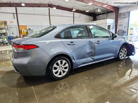 2021 Toyota Corolla Le VIN 5YFEPMAE6MP246498 фото 3