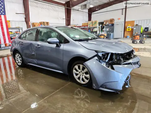 2021 Toyota Corolla Le VIN 5YFEPMAE6MP246498 фото 4