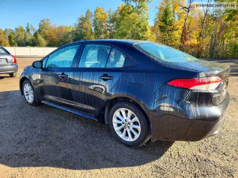5YFBPMBE2MP189198 — 2021 Toyota Corolla, фото 2 с аукциона Copart, Подтопление