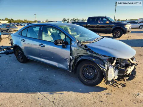 2021 Toyota Corolla Le VIN 5YFEPMAEXMP267712 фото 4