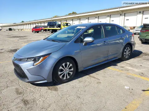 JTDEAMDE1MJ029605 — 2021 Toyota Corolla, Естественный износ, фото до ремонта