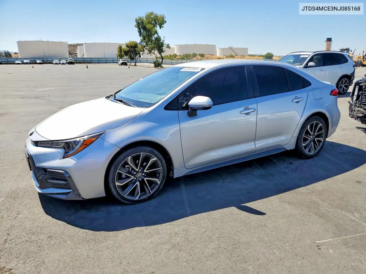 2022 Toyota Corolla Se VIN JTDS4MCE3NJ085168 фото 1